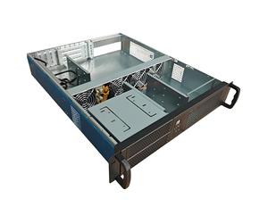 Techly 304000 Châssis Industriel de Rack 19" 2U Noir