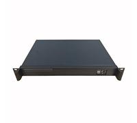 TECHLY 306172 Chassis Rack 19''/Desktop 1U Ultra Compact Noir