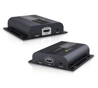 Techly Extender HDMI 360899 HDbitT avec IR sur câble Cat.6 jusqu'à 120 m Noir