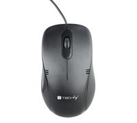 Techly 361063 Souris Optique USB 1000 Dpi Noir Noir