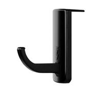 TECHLY 361728 Support Casque adhésif Universel pour Moniteur et Bureau Noir (2 pièces) Noir