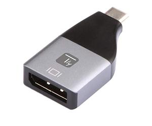 Techly 362442 Adaptateur convertisseur USB-C™ vers DisplayPort Noir/Argent