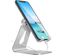 Techly 363272 Support universel et réglable pour smartphone et tablette Argenté