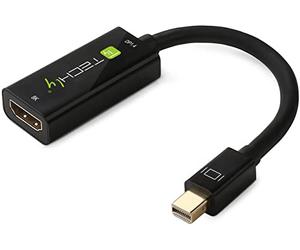 Techly 364170 Adaptateur Mini DisplayPort 1.4 / HDMI 8K Blanc