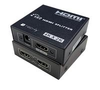 TECHLY 365818 Splitter HDMI 4K UHD 3D à 2 voies Noir