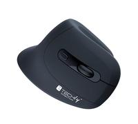 Techly 369205 Souris Verticale Optique 3200dpi Ergonomique Sans Fil Noir