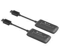 Techly 369489 Extender HDMI 4K 60Hz sans fil 5G 20m Noir