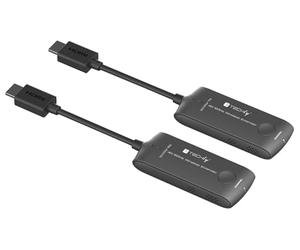 Techly 369489 Extender HDMI 4K 60Hz sans fil 5G 20m Noir