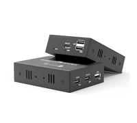 Techly 369588 HDMI KVM Extender Over Ethernet 1080p@60Hz 150m Noir