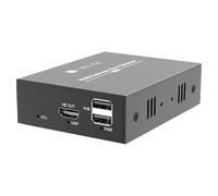 Techly 369755 Récepteur HDMI KVM Extender Over Ethernet 1080p@60Hz 150m Noir