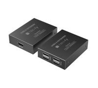 Techly 4-port High-Speed USB 2.0 Extender -- jusqu'à 150m avec un câble cat.6