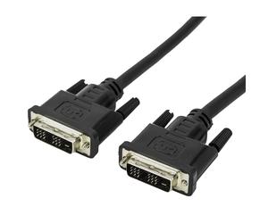 Techly 5.0m DVI-D Single Link M/M câble DVI 5 m Noir