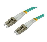 Techly 5.0m LC-LC M/M câble InfiniBand et à fibres optiques 5 m Couleur aqua