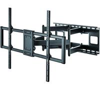 Techly 60"-120" support mural, 120kg pivotant