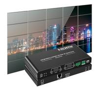 Techly 620393 Récepteur pour Matrix Extender HDMI Over IP 4K sur Câble Cat.6 Jusqu'à 120 m Multiview Ipcolor iMMS Noir