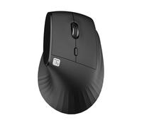 Techly 621994 Souris Ergonomique RGB Sans Fil + USB 2.4G Noir