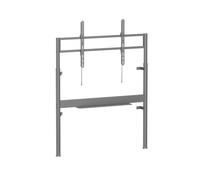 Techly 623240 Support TV Slimfit mural motorisé avec hauteur réglable pour TV de 60-110" avec télécommande Gris