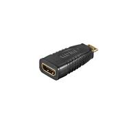 TECHly - Adaptateur HDMI - 19 pin mini HDMI Type C mâle pour HDMI femelle