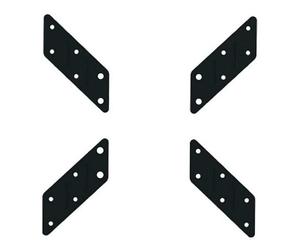 Techly Adaptateur Universel Pour Support VESA De 200x200 À 400x400 Noir G11A