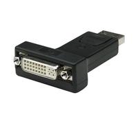 Techly - Adaptateur vidéo - DisplayPort (M) pour DVI-I (F) - 7.3 cm - noir