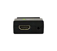 TECHly - Adaptateur vidéo - HD-15 (VGA), jack mini, Micro-USB de type B pour HDMI femelle - noir - contacts flashés d'or