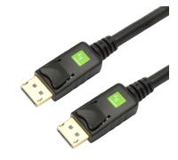 Techly Audio/Video DisplayPort M/M 0.5m Black ICOC DSP-A-005 0,5 m Noir