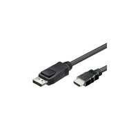 Techly 5m DisplayPort/HDMI Noir