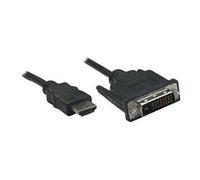 Techly 5.0m HDMI - DVI-D M/M 5 m Noir