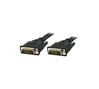 TECHly - Câble DVI - liaison double - DVI-D (M) pour DVI-D (M) - 1.8 m - vis moletées - noir