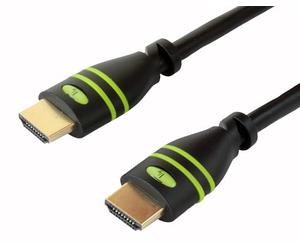Techly Câble HDMI High Speed 5 m avec Ethernet A/A M/M Black ICOC HDMI-4-050 - HDMI câbles (HDMI, mâle, gold, noir, polyvinyl chloride (PVC))