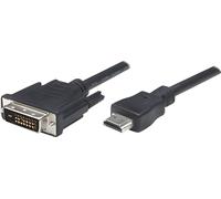 Techly câble HDMI vers DVI-D 3m noir