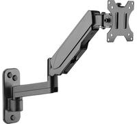 TECHly - Composant de montage (bras entièrement mobile, vérin à gaz) - pour téléviseur LCD - taille d'écran : 43.2-81.3 cm (17"-32") - montage mural