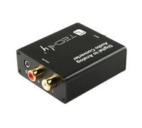 Techly Convertisseur audio numérique vers analogique, Mémoire vive, Noir