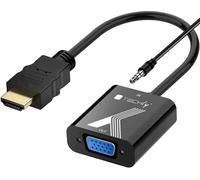 Techly convertisseur HDMI/VGA avec audio, 0.1m
