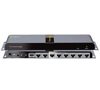TECHly HDMI 1x8 Extender Splitter over CAT6/6a/7 50m with IR pass-back - Émetteur + 8 récepteurs - rallonge vidéo/audio/infrarouge - HDMI, infrarouge - plus de CAT 6/6a/7 - 8 ports - jusqu'à 50 m