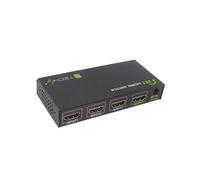 Techly HDMI 3 IN 1 OUT avec télécommande, 4Kx2K, 3D