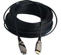Techly HDMI AOC Câble fibre optique 4K 60 Hz, 20m