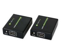 Techly - Hdmi Extender,Noir - IDATA EXT - E70 - version allemande