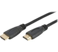 Techly HDMI Kabel 2.0 High Speed with Ethernet schwarz 2m