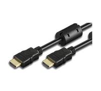 TECHly - High speed - câble HDMI avec Ethernet - HDMI mâle pour HDMI mâle - 2 m - noir - support 1080p, support Dolby DTS-HD Master Audio, support Dolby TrueHD