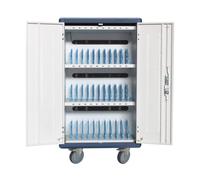 Techly I-CABINET-30DUTY Armoire de chargement pour 30 tablettes 30 ports USB 5V 30 prises AC