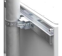 Techly I-CASE ip-kit1 rack Mounting Bracket rack Accessory - Rack Accessories (Mounting Bracket, Grey, Steel)