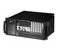 Techly I-CASE MP-P4HX-BLK6, Support, Serveur, Acier, ATX, Noir, 4U