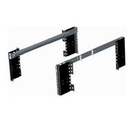 Techly I-CASE STF-P4HX Rails télescopiques de 500 mm pour boîtier PC ATX Rack 19