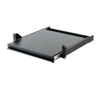 Techly I-CASE TRAY-5-BK Étagère 2U 400mm rack 19" coulissante noire