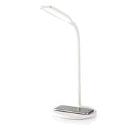 Techly I-LAMP-DSK10 Lampe de bureau LED 5,5W tactile avec chargeur Qi 15W