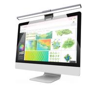 Techly 620362 Barre lumineuse pour moniteur 66 LED lumière de lecture USB-C™ avec réglage de la température de couleur et gradateur noir