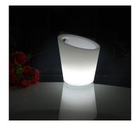Techly I-LED ICEBUCKET Seau à glaçons électronique Blanc