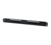 Techly I-PP 16-RU-C6T Panneau de Brassage UTP 16 Places RJ45 Cat.6