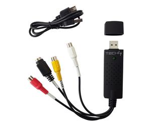 Techly I-USB-VIDEO-700TY convertisseur de signal vidéo 720 x 576 pixels